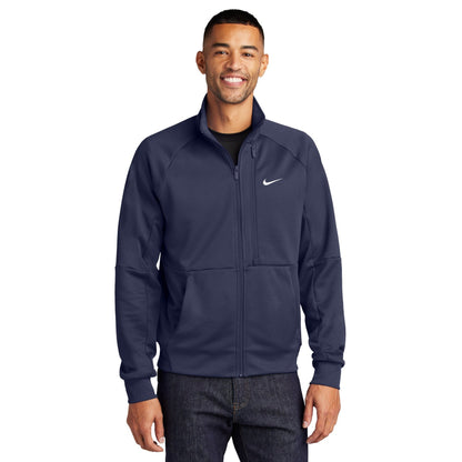Nike-Nike Full-Zip Chest Swoosh Jacket NKFD9891-MedTech-3