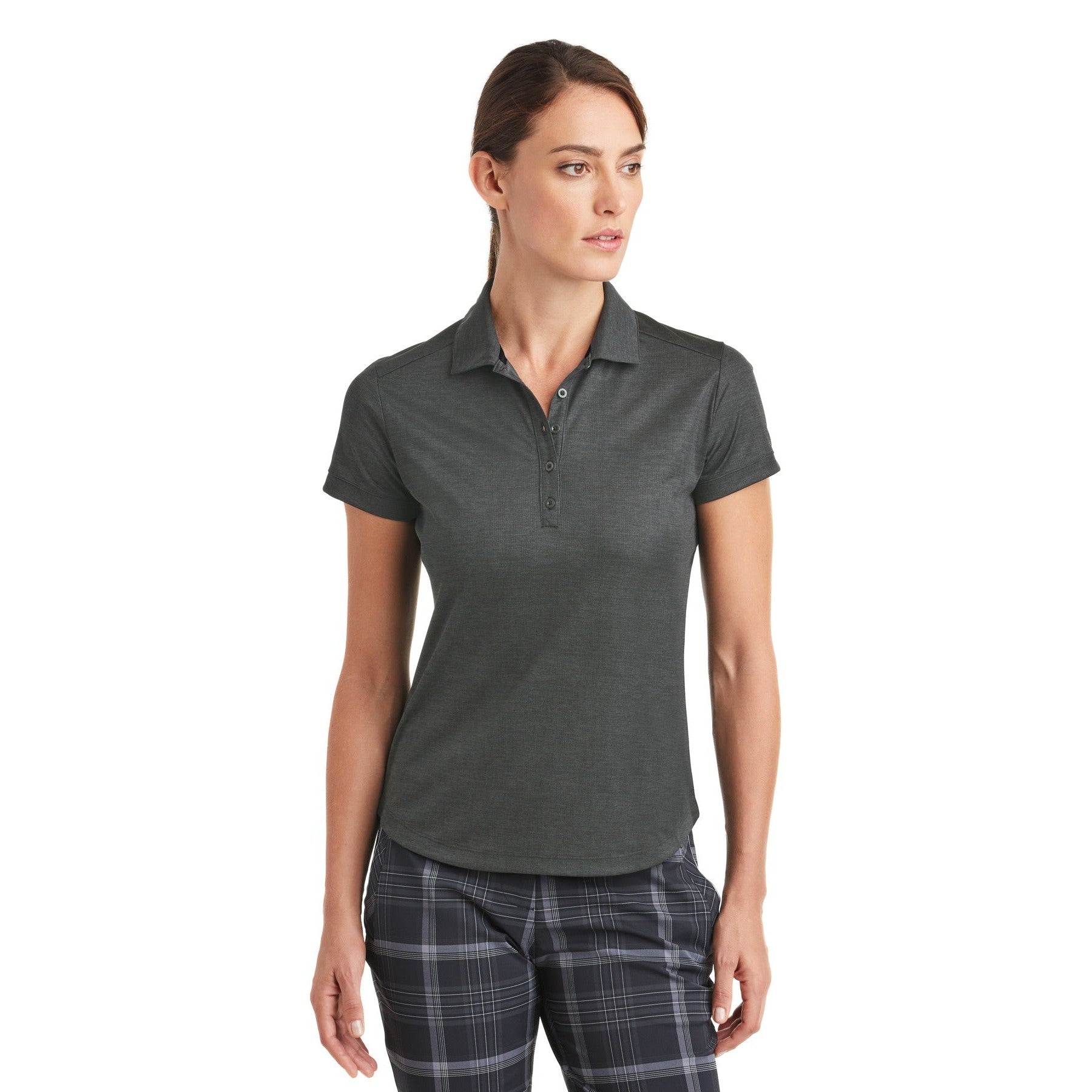 Nike-Nike Women's Dri-FIT Crosshatch Polo. 838961-MedTech-1