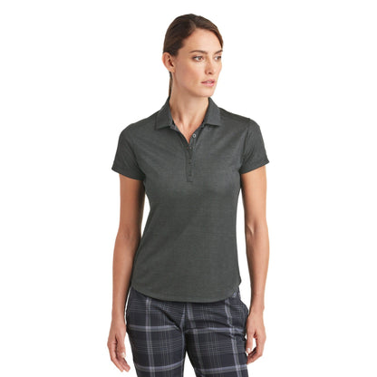 Nike-Nike Women's Dri-FIT Crosshatch Polo. 838961-MedTech-1