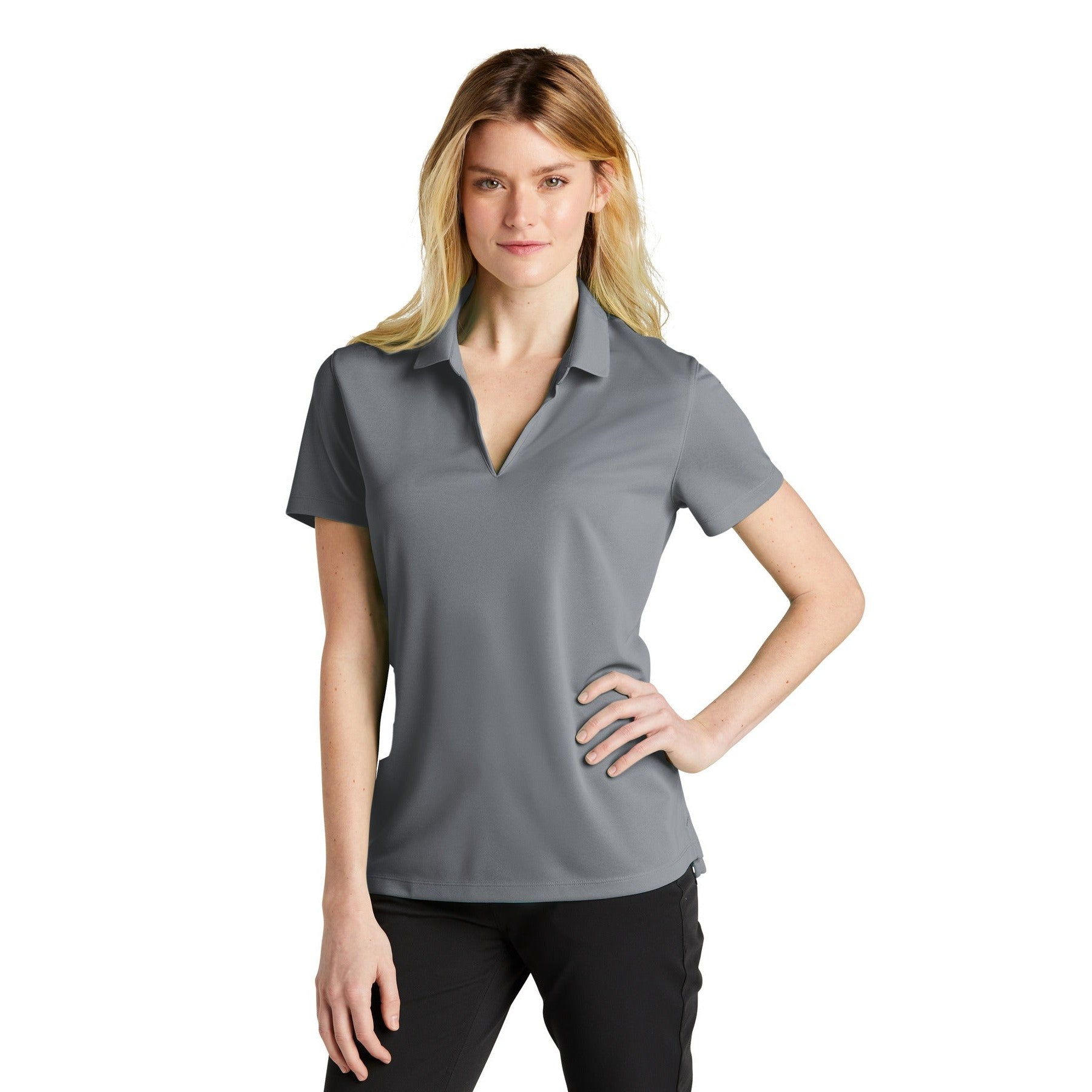 Nike-Nike Women's Dri-FIT Micro Pique 2.0 Polo NKDC1991-MedTech-5