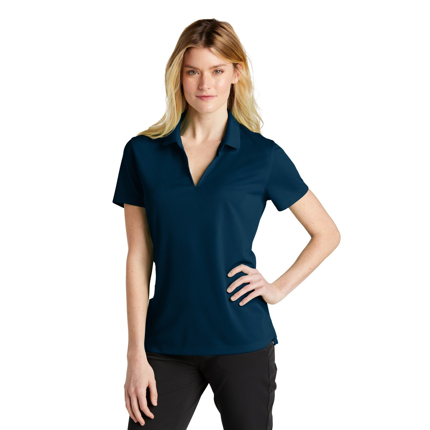 Nike-Nike Women's Dri-FIT Micro Pique 2.0 Polo NKDC1991-MedTech-12