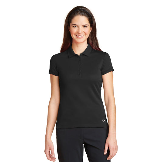 Nike-Nike Women's Dri-FIT Solid Icon Pique Modern Fit Polo. 746100-MedTech-1