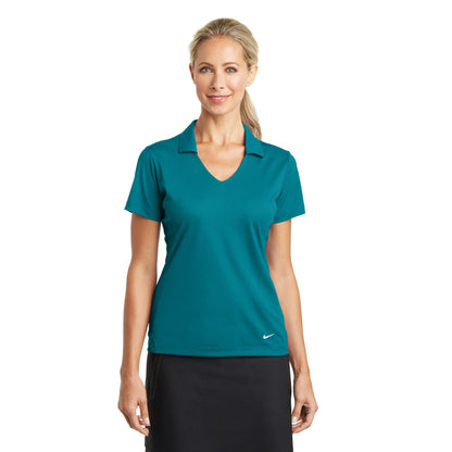 Nike-Nike Women's Dri-FIT Vertical Mesh Polo. 637165-MedTech-3
