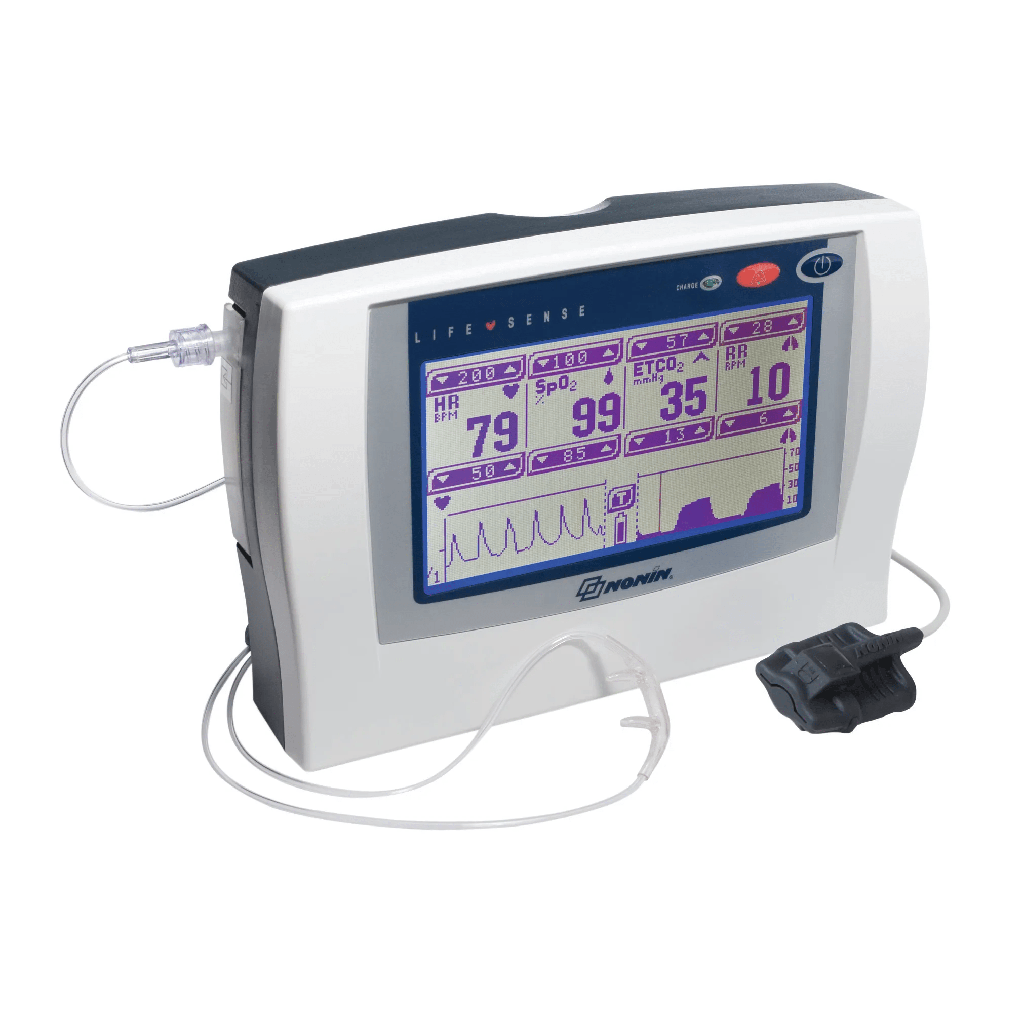 Nonin LifeSense® Capnography & Pulse Oximetry Monitor – MedTech