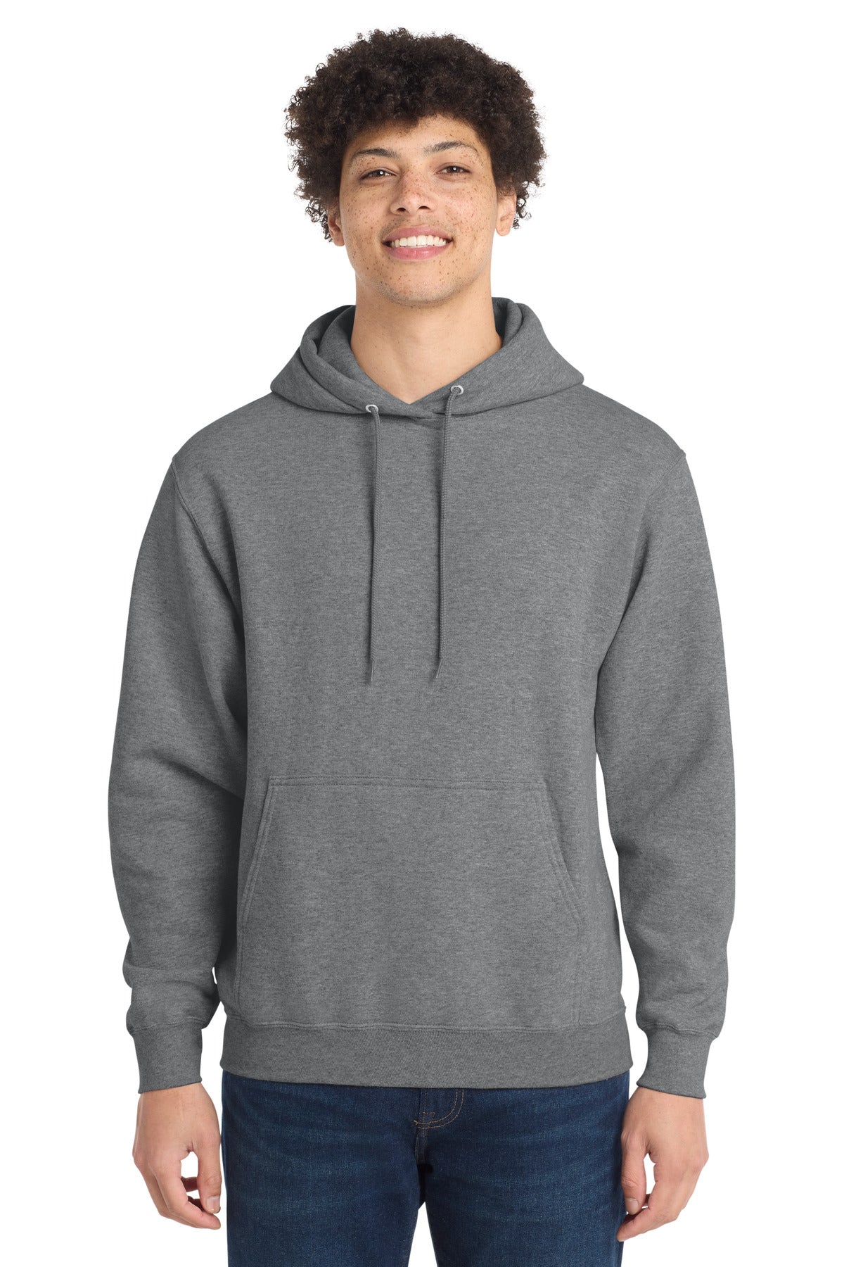Port & Co Core Fleece Pullover Hooded Sweatshirt. PC78H