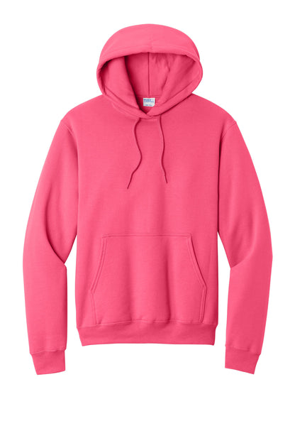 Port & Co Core Fleece Pullover Hooded Sweatshirt. PC78H