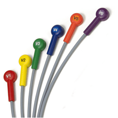 Physio-Control-Physio-Control LIFEPAK® 12 / 15 ECG Patient 6-wire Pre-Cordial Lead Attachment Cable-MedTech-2