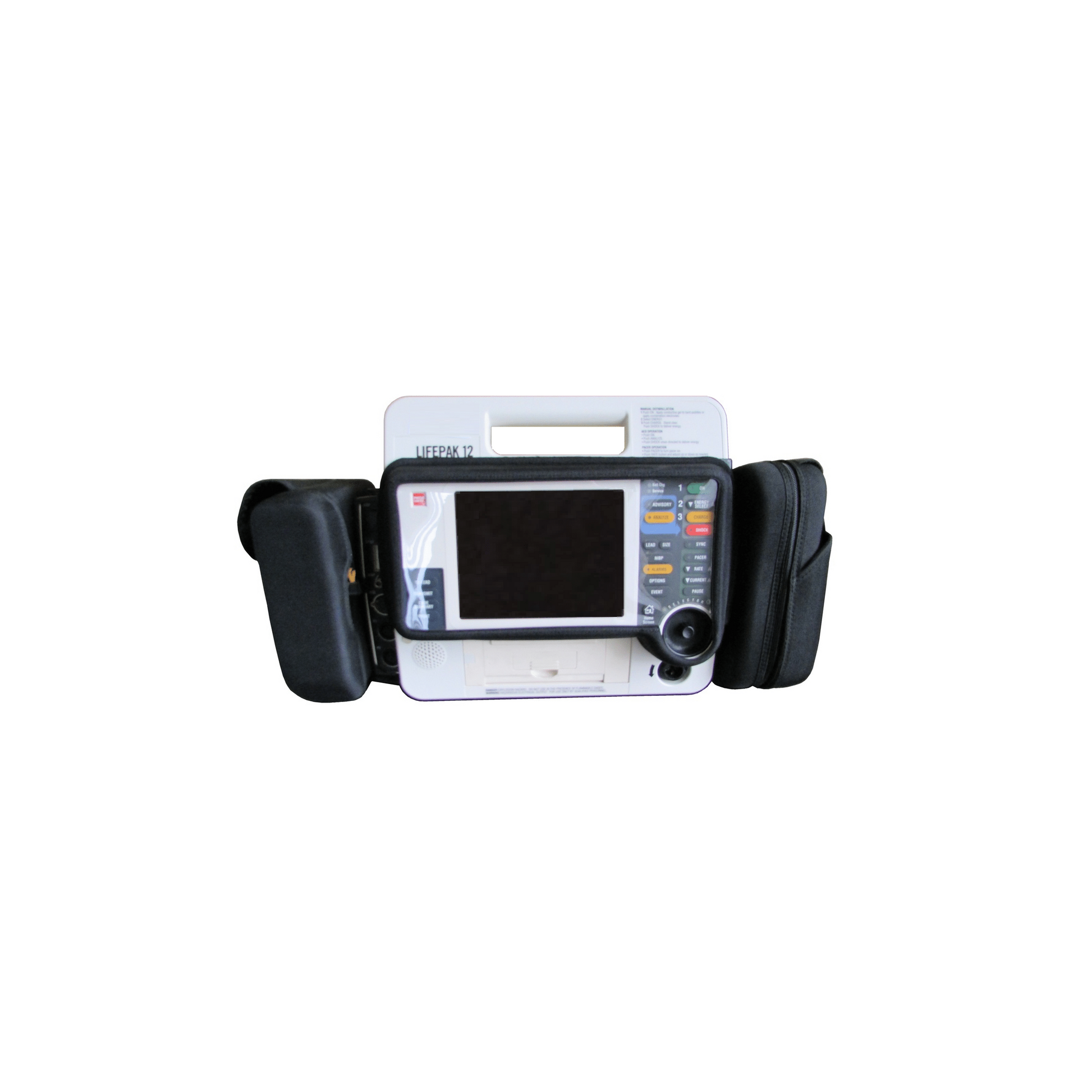 Caretech-Physio-Control LIFEPAK® 12 Basic Carrying Case by Caretech®, Black-MedTech-3