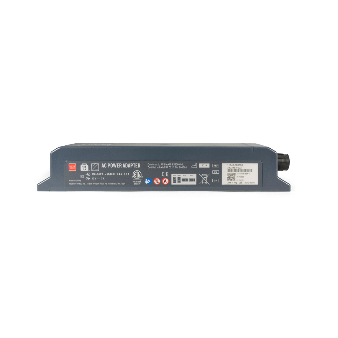 Physio-Control-Physio-Control LIFEPAK® 15 AC Power Adapter, Recertified-MedTech-7