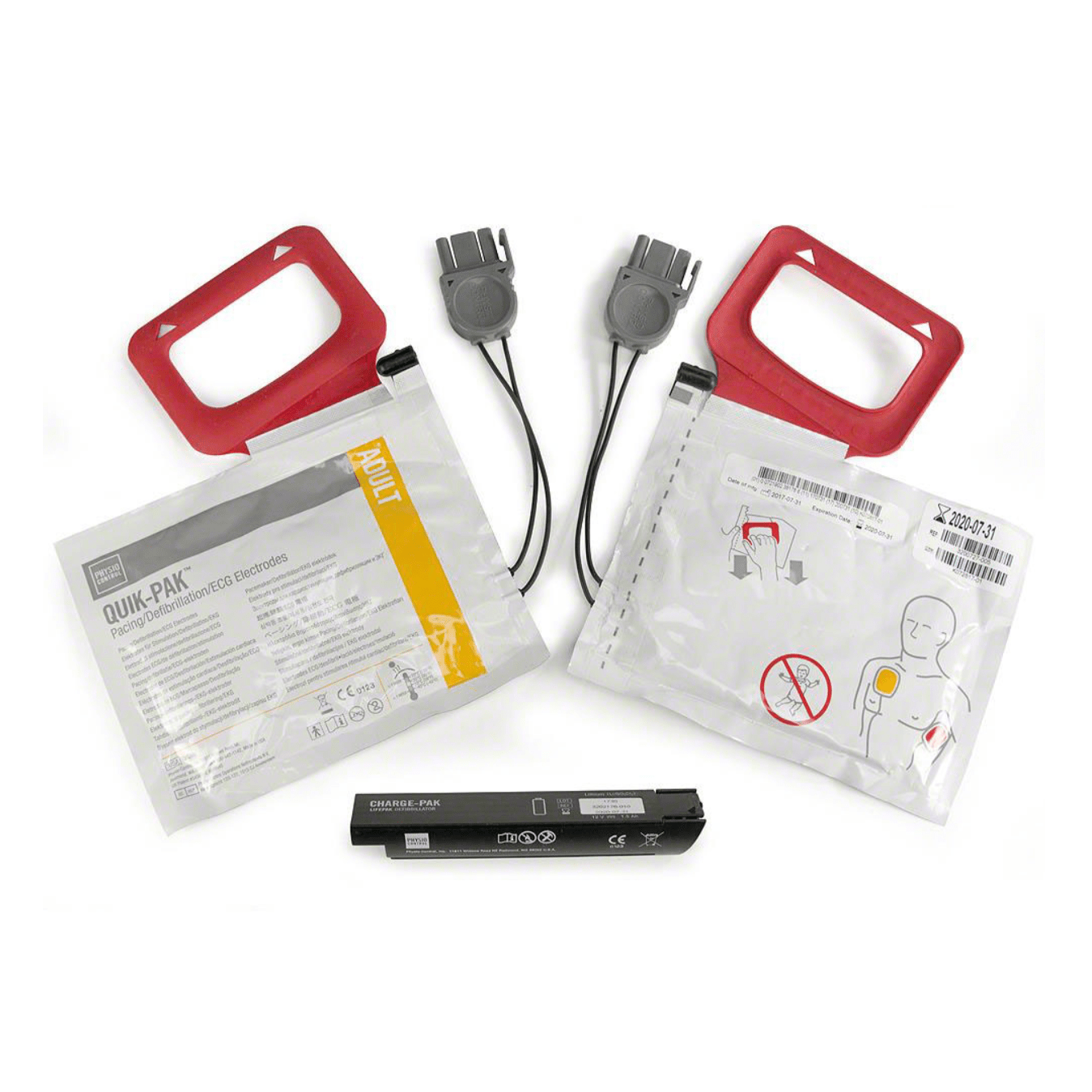 Physio-Control LIFEPAK® CR® Plus, EXPRESS® Charge-Pak™ Kit (2 Sets of ...