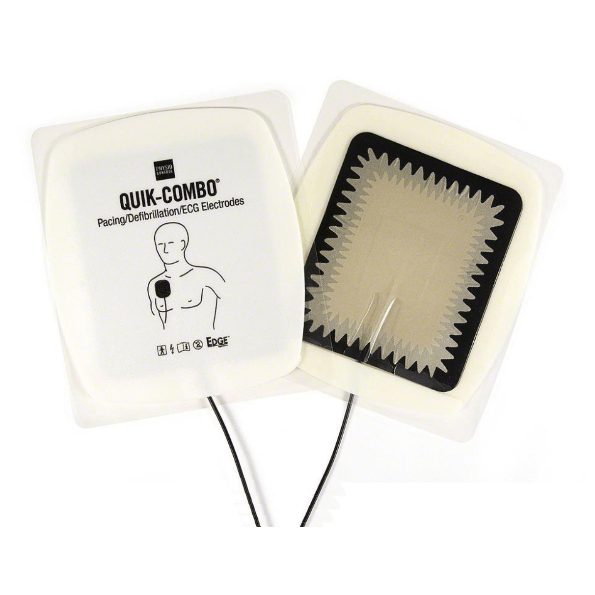 Stryker / Physio-Control-Physio-Control® QUIK-COMBO® REDI-PAK® Adult Electrode Pads 1 Pair-MedTech-3