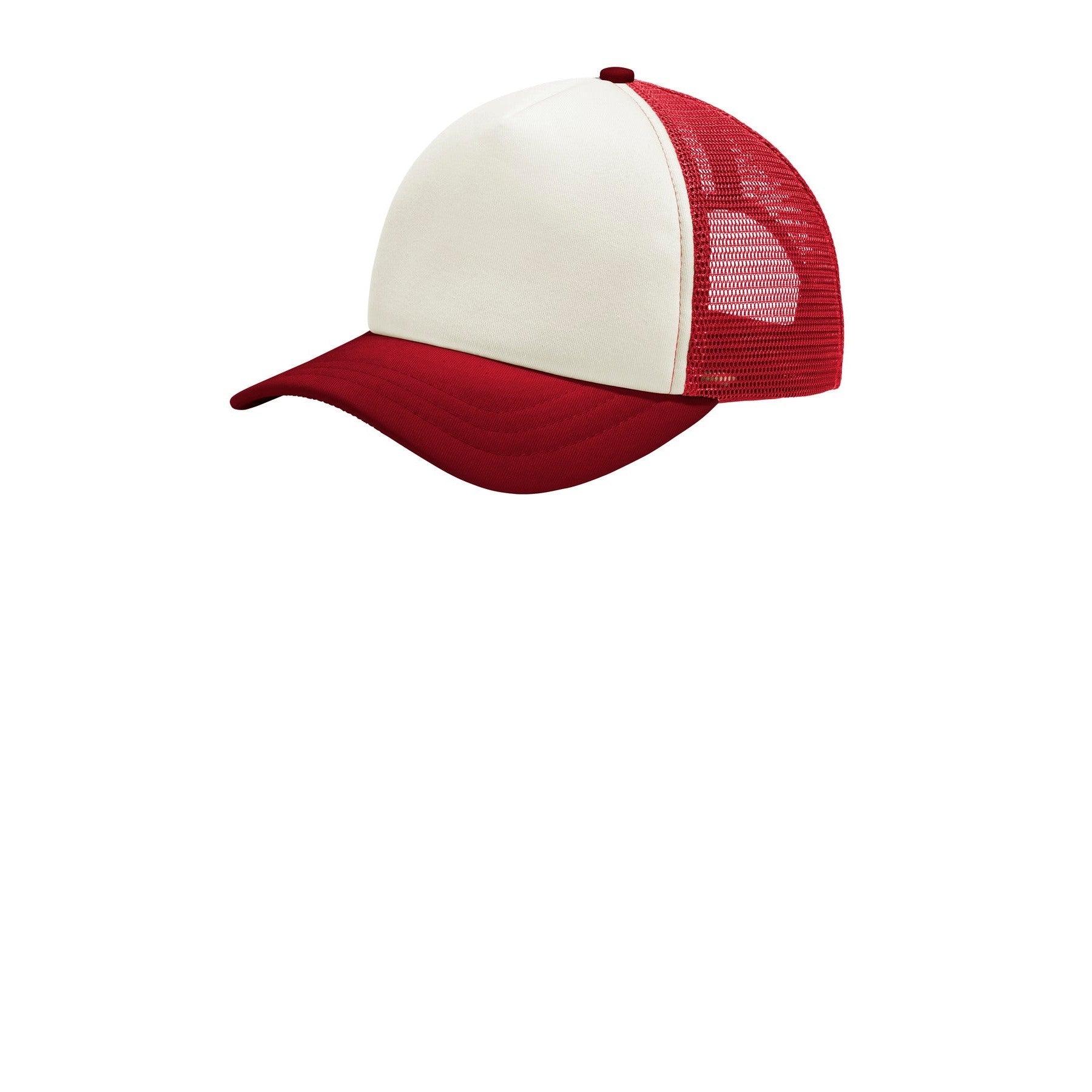 Port Authority-Port Authority ® 5-Panel Twill Foam Trucker Cap. C936-MedTech-4