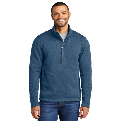 Port Authority-Port Authority® Arc Sweater Fleece 1/4-Zip F426-MedTech-4