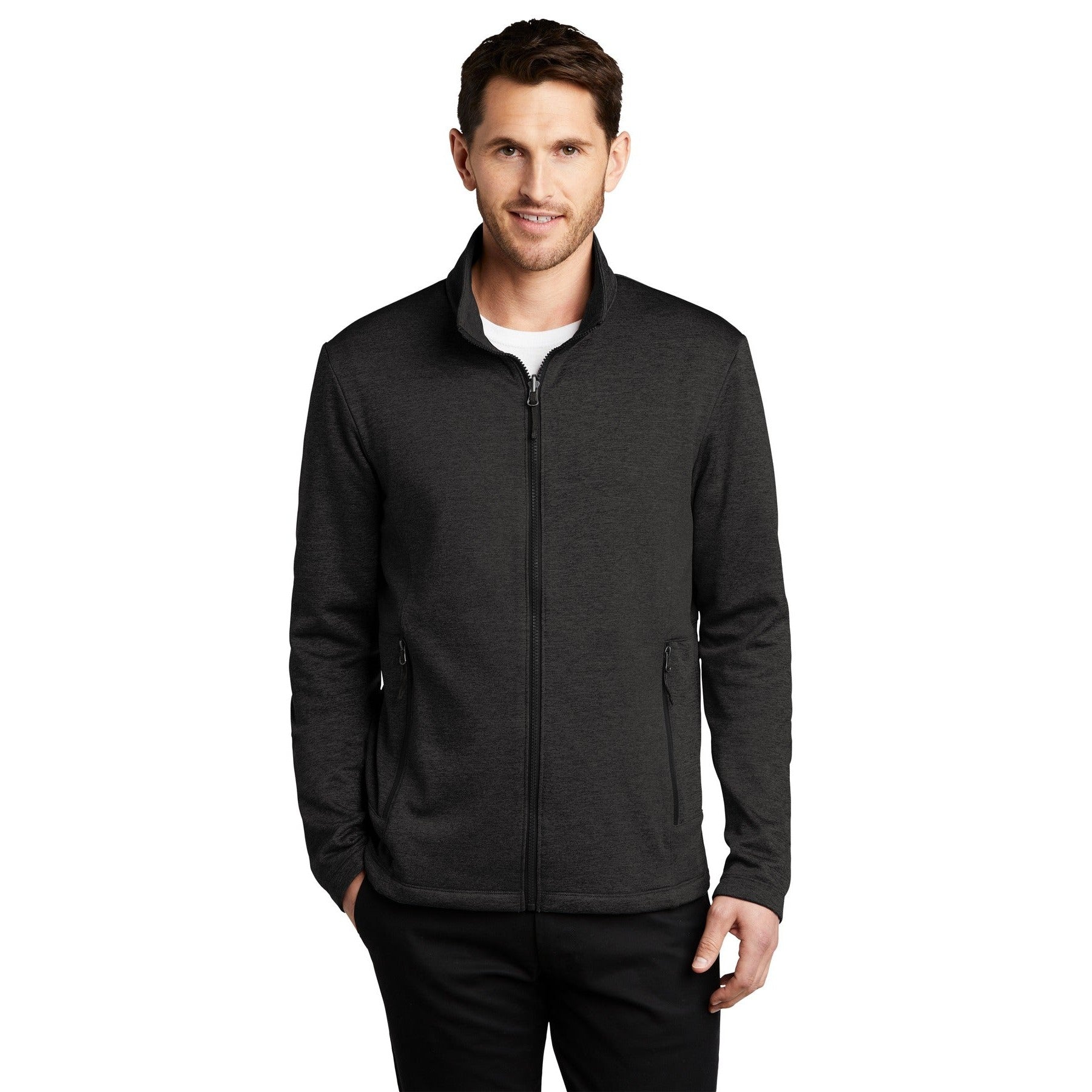 Port Authority-Port Authority ® Collective Striated Fleece Jacket. F905-MedTech-1