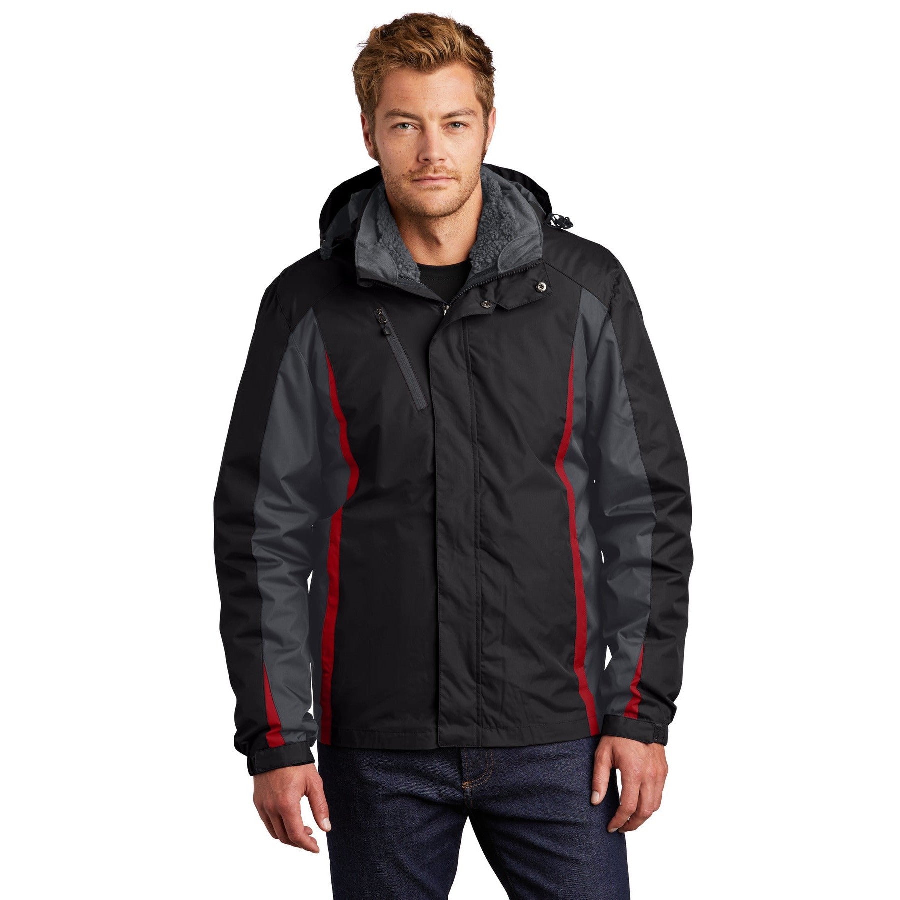 Port Authority-Port Authority® Colorblock 3-in-1 Jacket. J321-MedTech-3