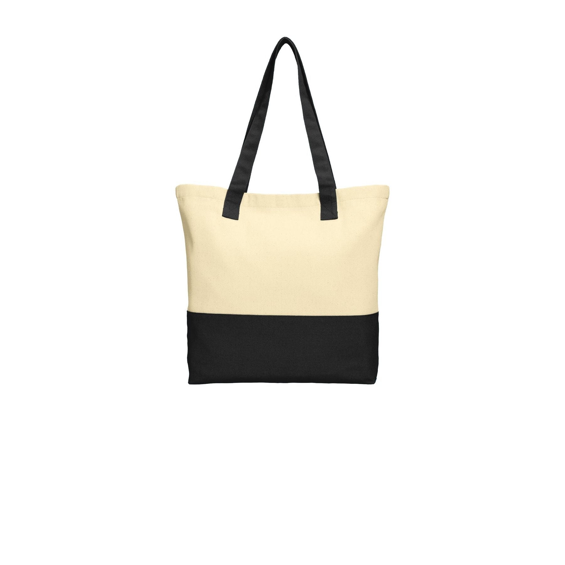 Port Authority-Port Authority® Colorblock Cotton Tote. BG414-MedTech-1