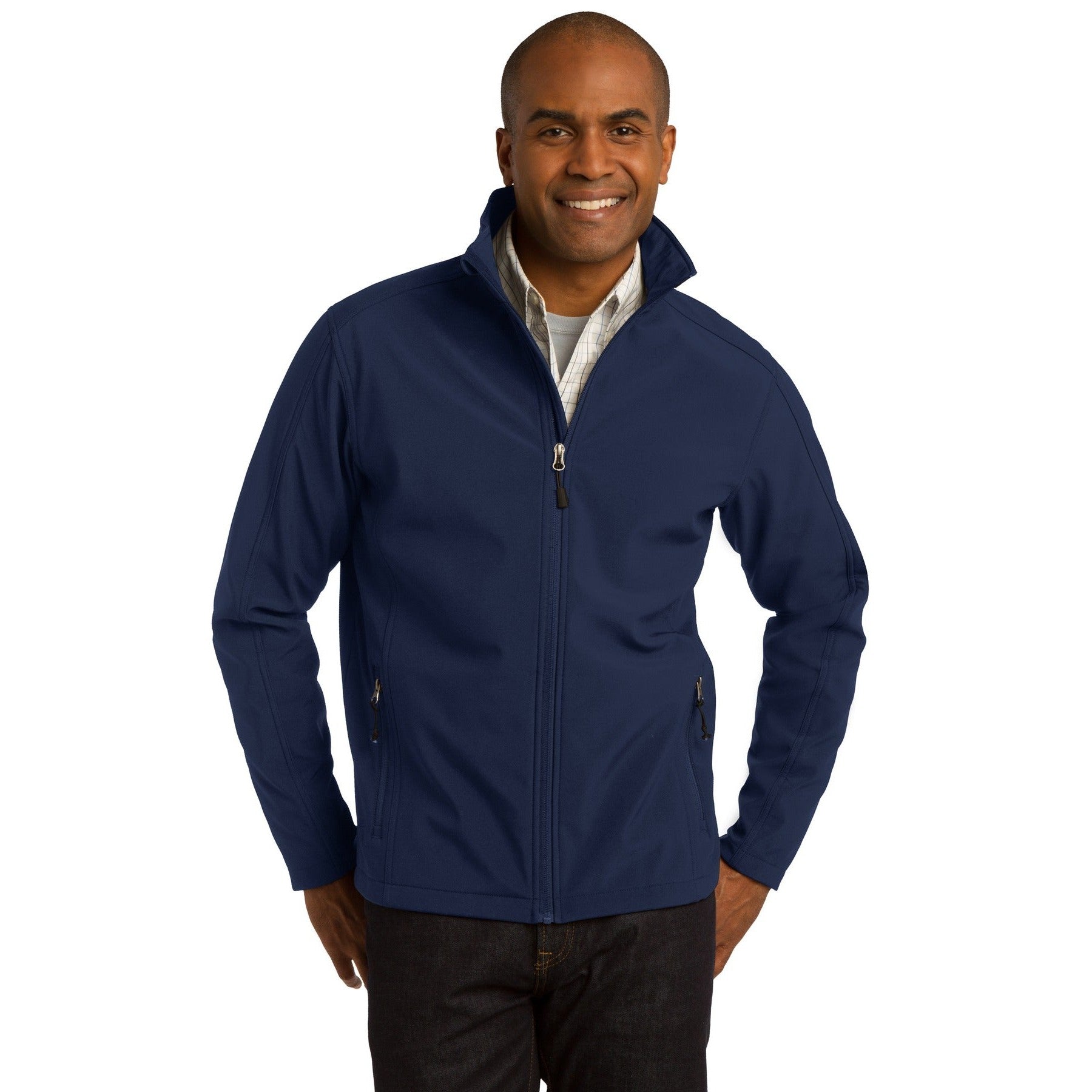 Port Authority-Port Authority® Core Soft Shell Jacket. J317-MedTech-5