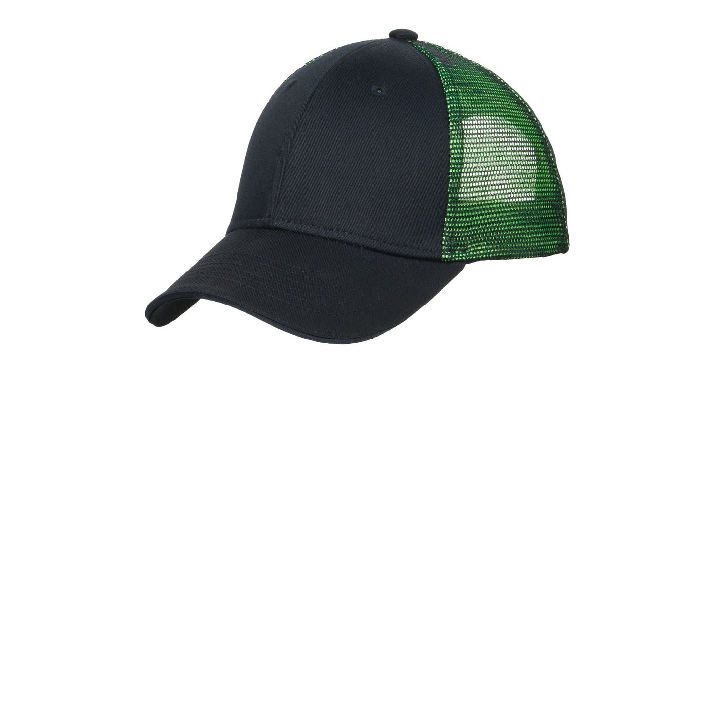 Port Authority-Port Authority® Double Mesh Snapback Sandwich Bill Cap. C818-MedTech-3