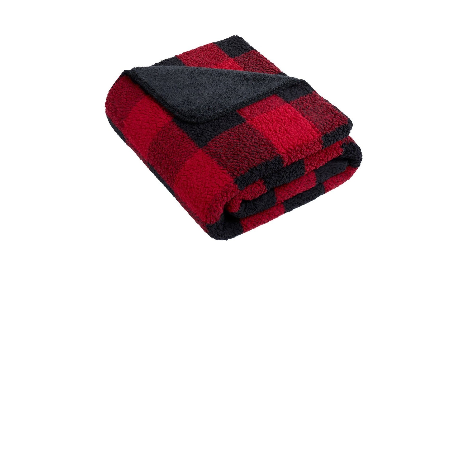 Port Authority-Port Authority® Double-Sided Sherpa/Plush Blanket BP48-MedTech-1