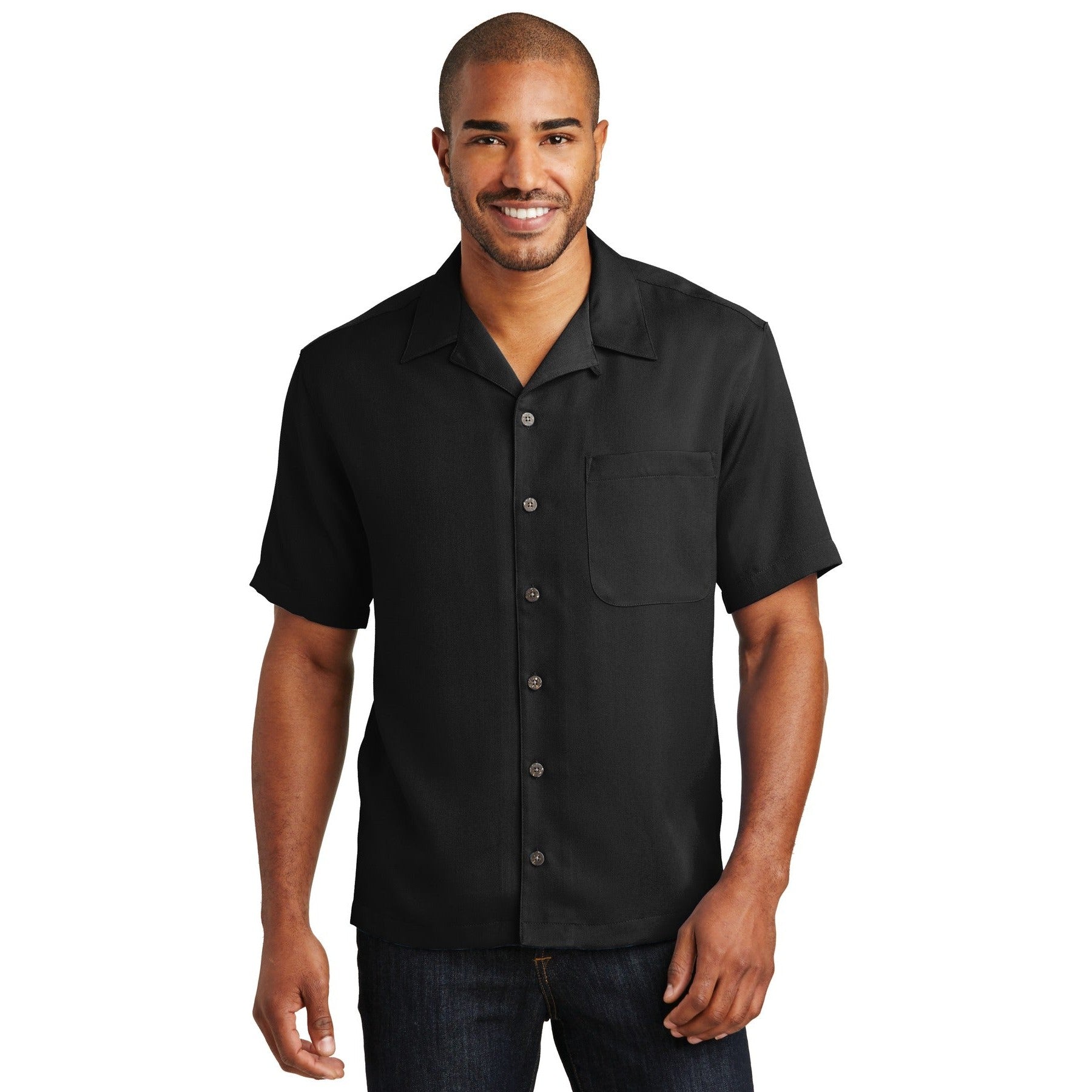 Port Authority-Port Authority® Easy Care Camp Shirt. S535-MedTech-1