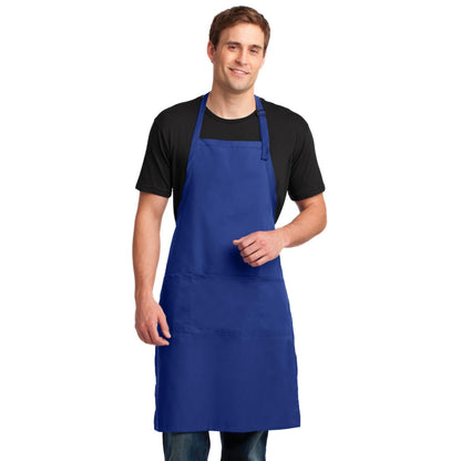 Port Authority-Port Authority® Easy Care Extra Long Bib Apron with Stain Release. A700-MedTech-5