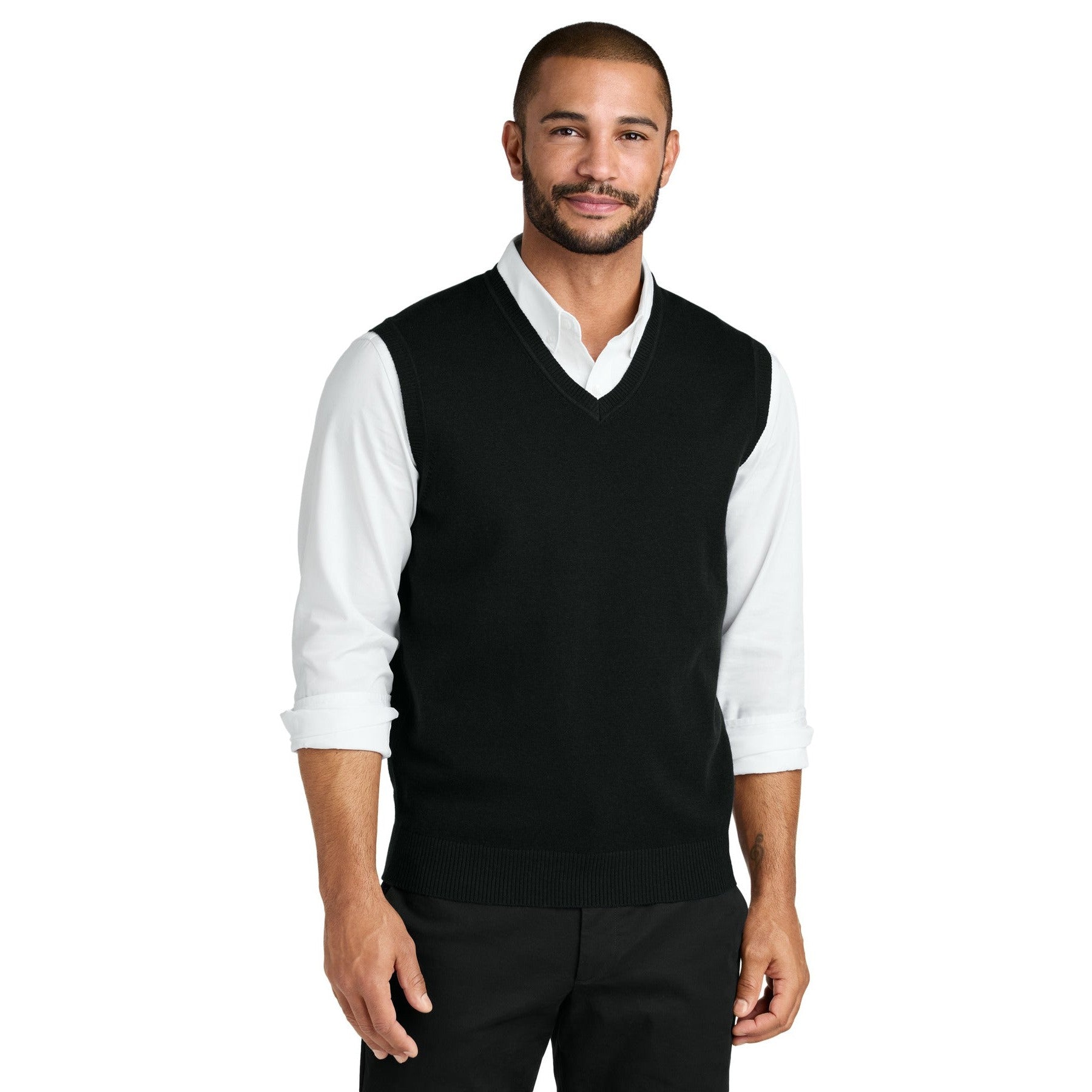 Port Authority-Port Authority® Easy Care Sweater Vest SW2860-MedTech-2