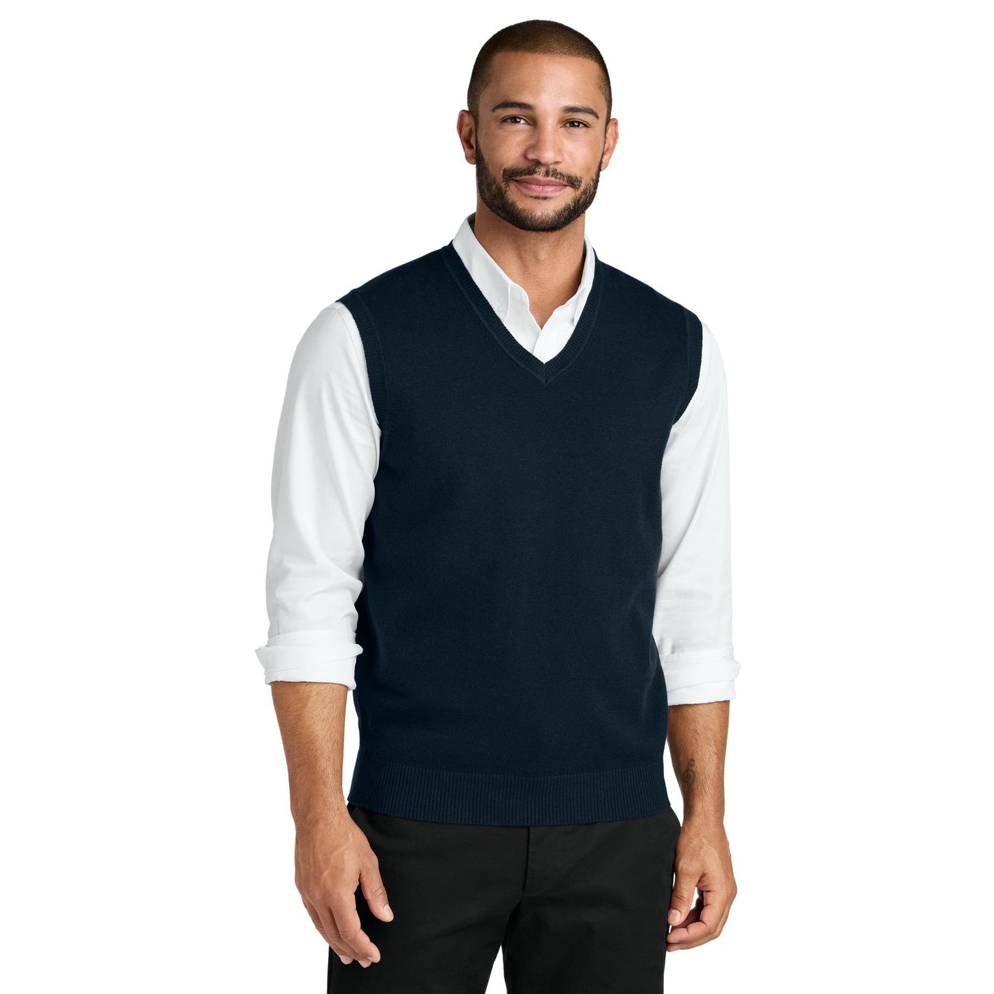 Port Authority-Port Authority® Easy Care Sweater Vest SW2860-MedTech-3