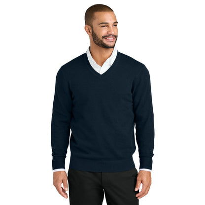 Port Authority-Port Authority® Easy Care V-Neck Sweater SW2850-MedTech-4
