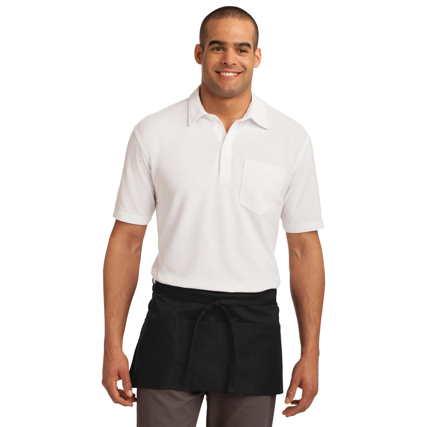 Port Authority-Port Authority® Easy Care Waist Apron with Stain Release. A702-MedTech-1