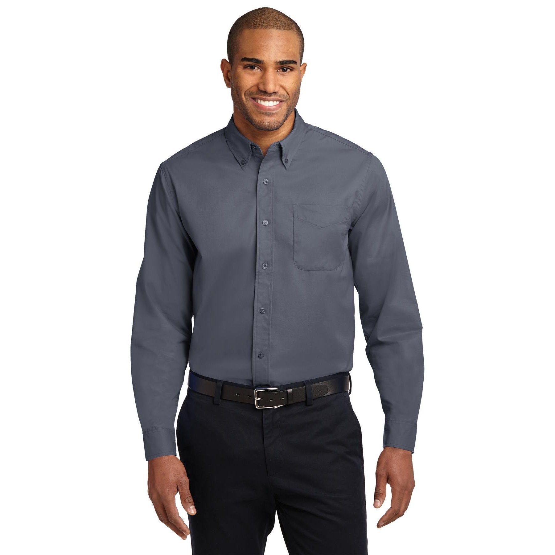 Port Authority-Port Authority® Extended Size Long Sleeve Easy Care Shirt S608ES-MedTech-19