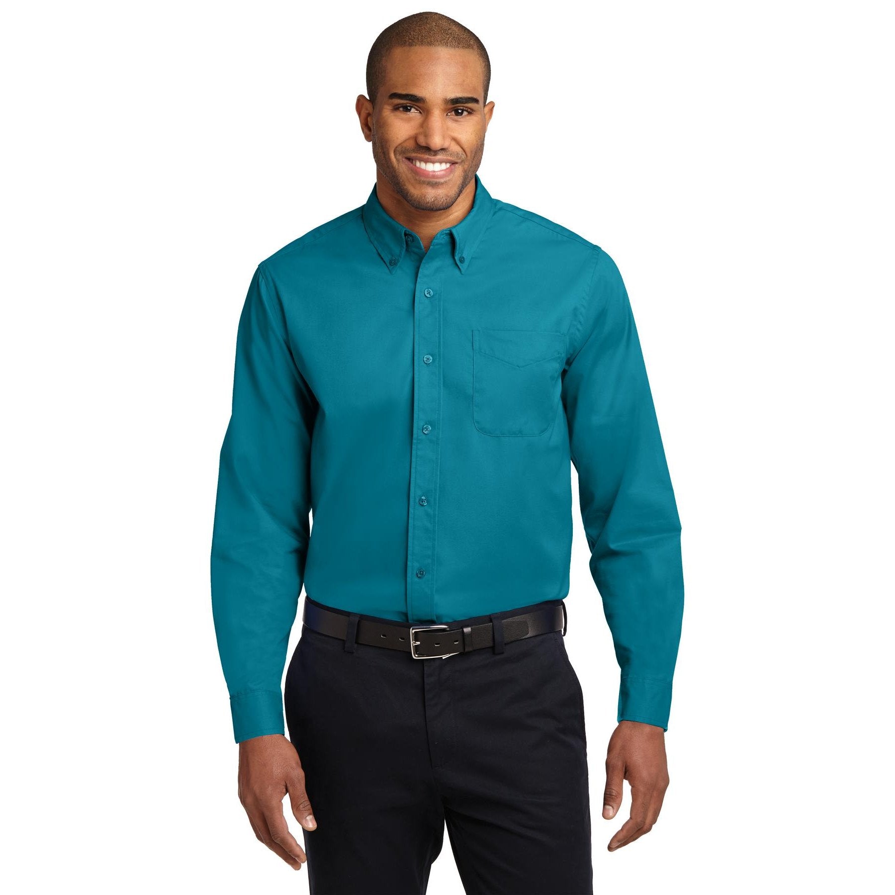 Port Authority-Port Authority® Extended Size Long Sleeve Easy Care Shirt S608ES-MedTech-22