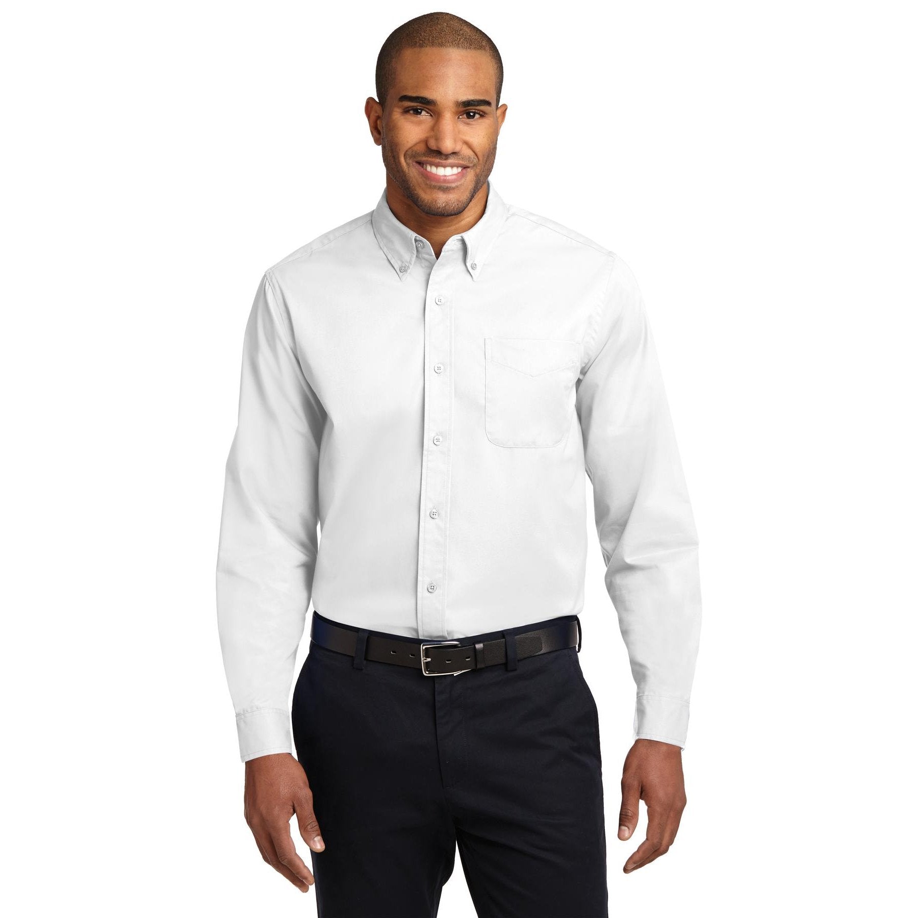 Port Authority-Port Authority® Extended Size Long Sleeve Easy Care Shirt S608ES-MedTech-25