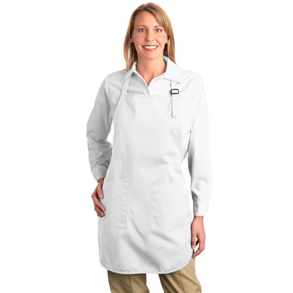 Port Authority-Port Authority® Full-Length Apron with Pockets. A500-MedTech-9