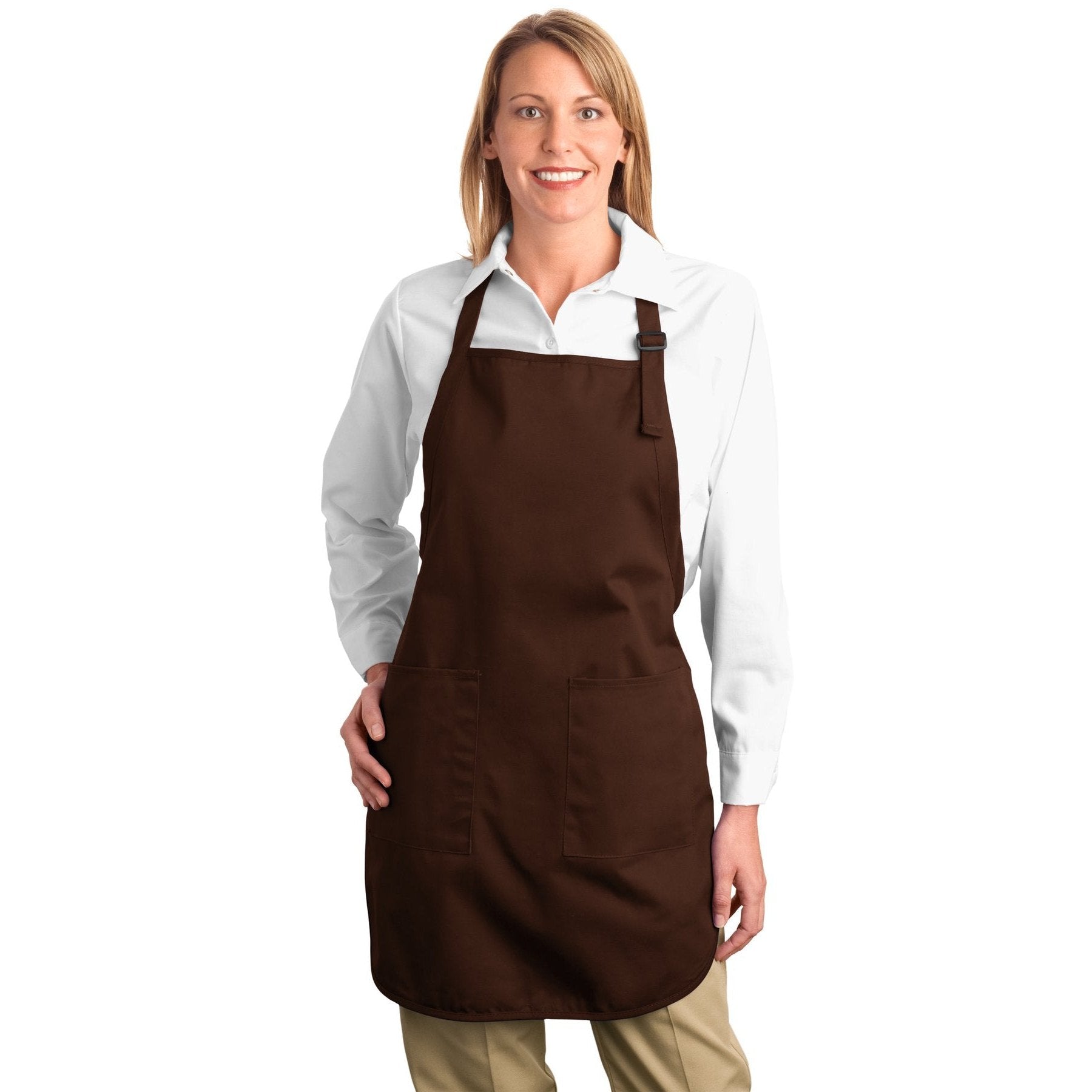 Port Authority-Port Authority® Full-Length Apron with Pockets. A500-MedTech-2