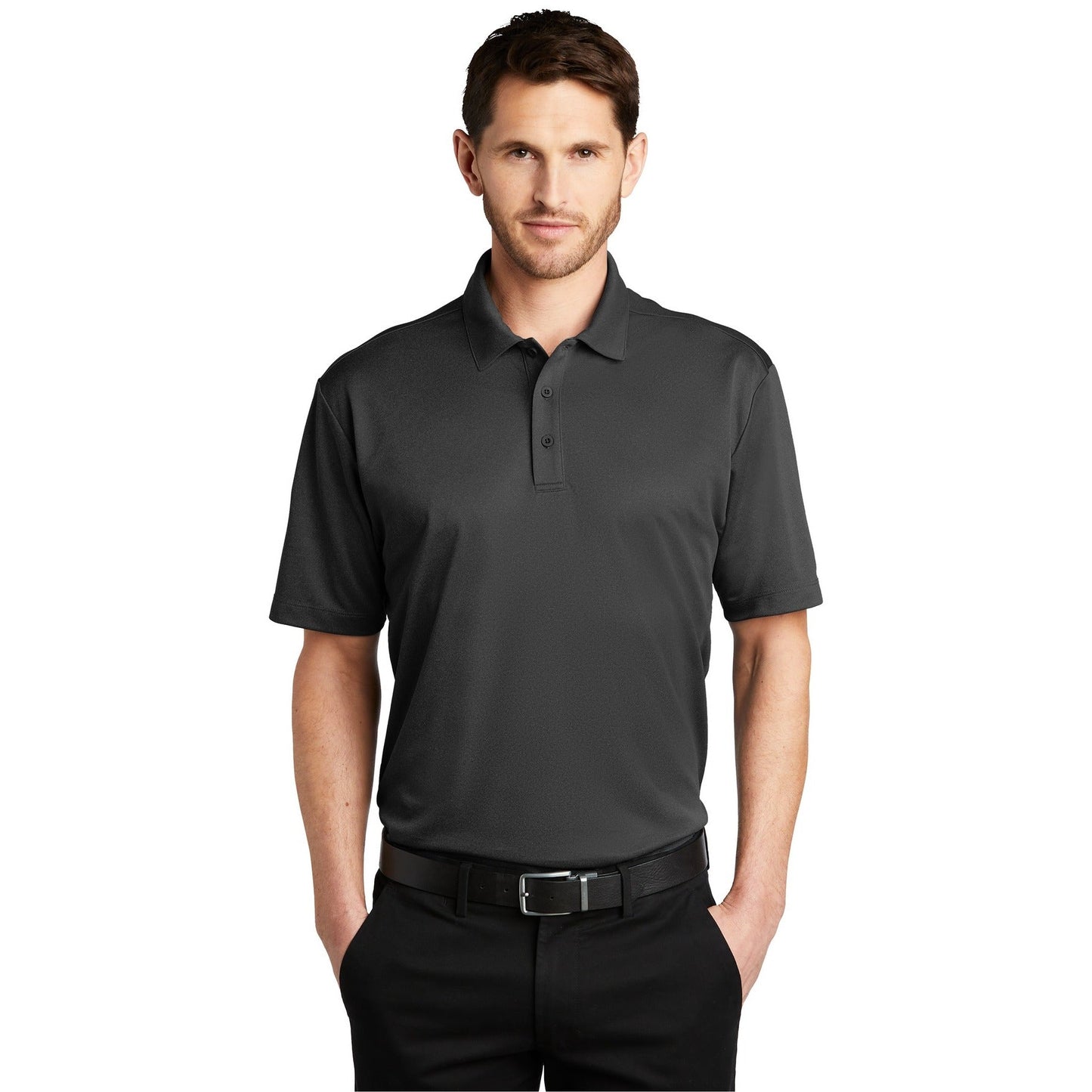 Port Authority-Port Authority ® Heathered Silk Touch ™ Performance Polo. K542-MedTech-1