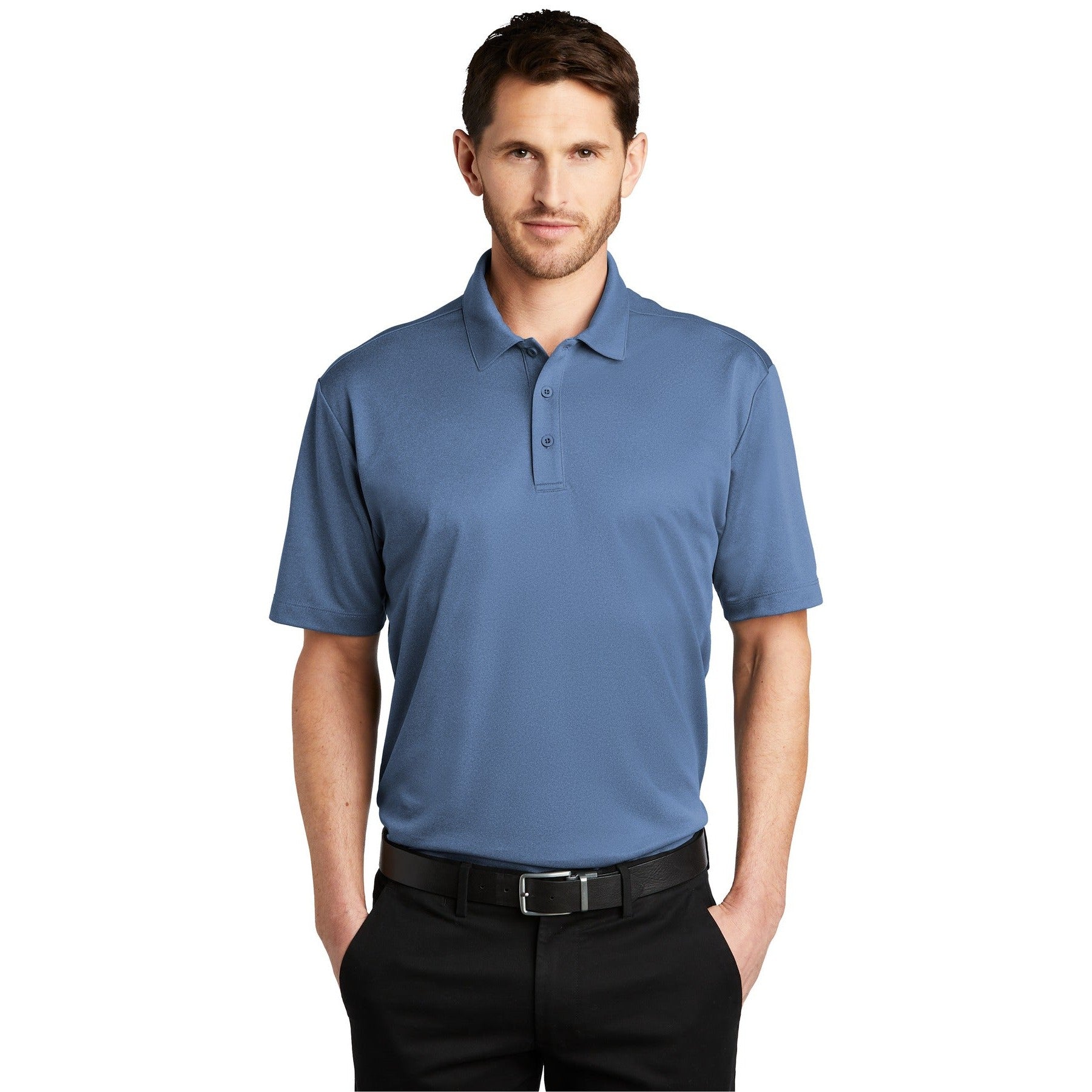 Port Authority-Port Authority ® Heathered Silk Touch ™ Performance Polo. K542-MedTech-4