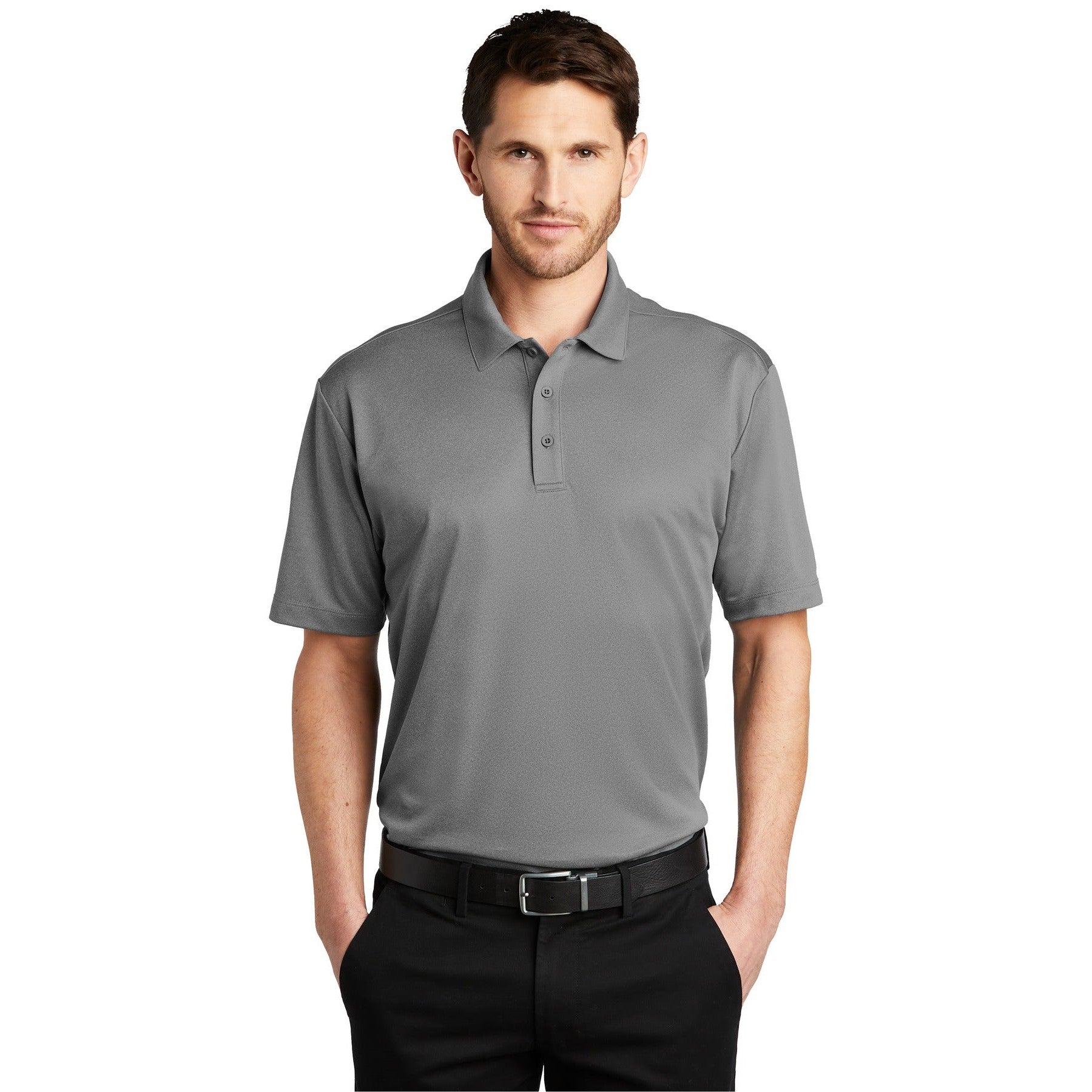 Port Authority-Port Authority ® Heathered Silk Touch ™ Performance Polo. K542-MedTech-7