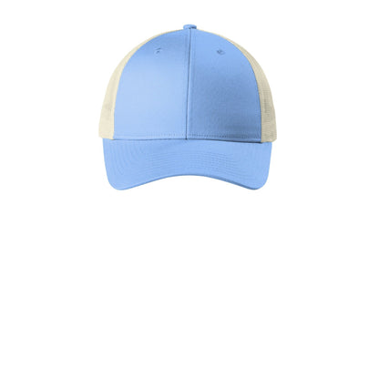 Port Authority-Port Authority ® Low-Profile Snapback Trucker Cap. C112LP-MedTech-4