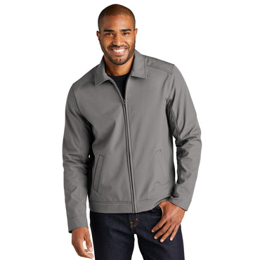 Port Authority-Port Authority® Mechanic Soft Shell Jacket J417-MedTech-2