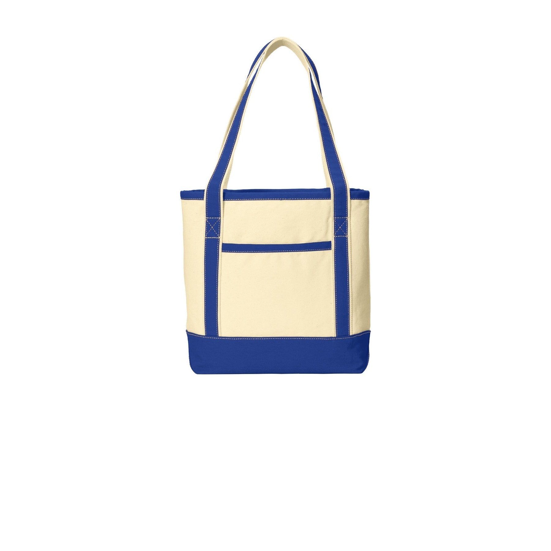 Port Authority-Port Authority® Medium Cotton Canvas Boat Tote. BG412-MedTech-3