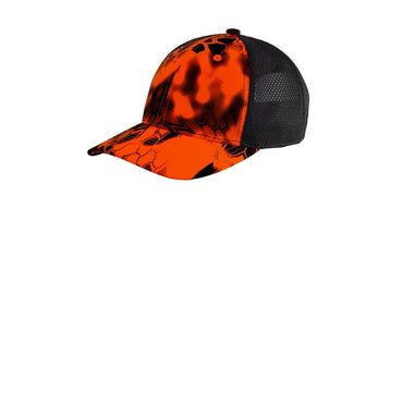 Port Authority-Port Authority ® Performance Camouflage Mesh Back Snapback Cap C892-MedTech-2