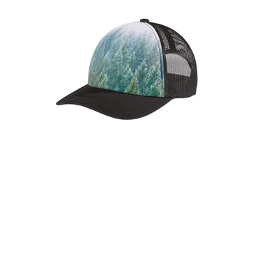 Port Authority-Port Authority ® Photo Real Snapback Trucker Cap C950-MedTech-2