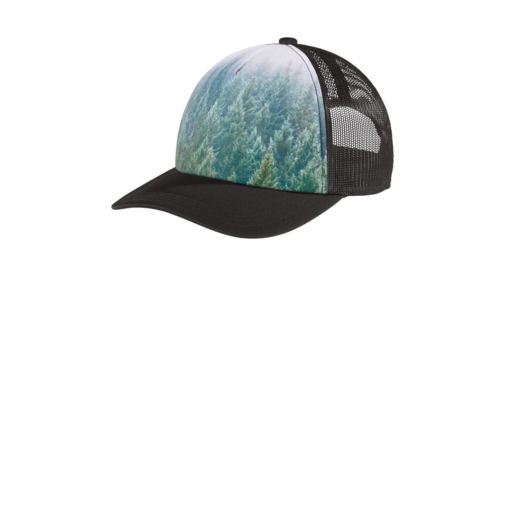 Port Authority-Port Authority ® Photo Real Snapback Trucker Cap C950-MedTech-2