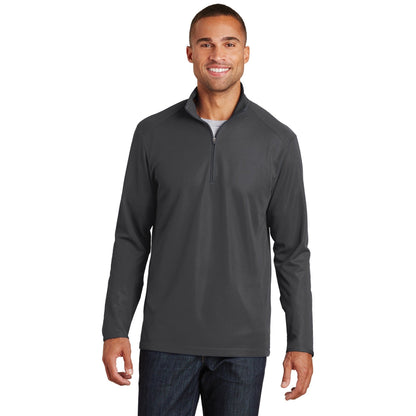 Port Authority-Port Authority® Pinpoint Mesh 1/2-Zip. K806-MedTech-1