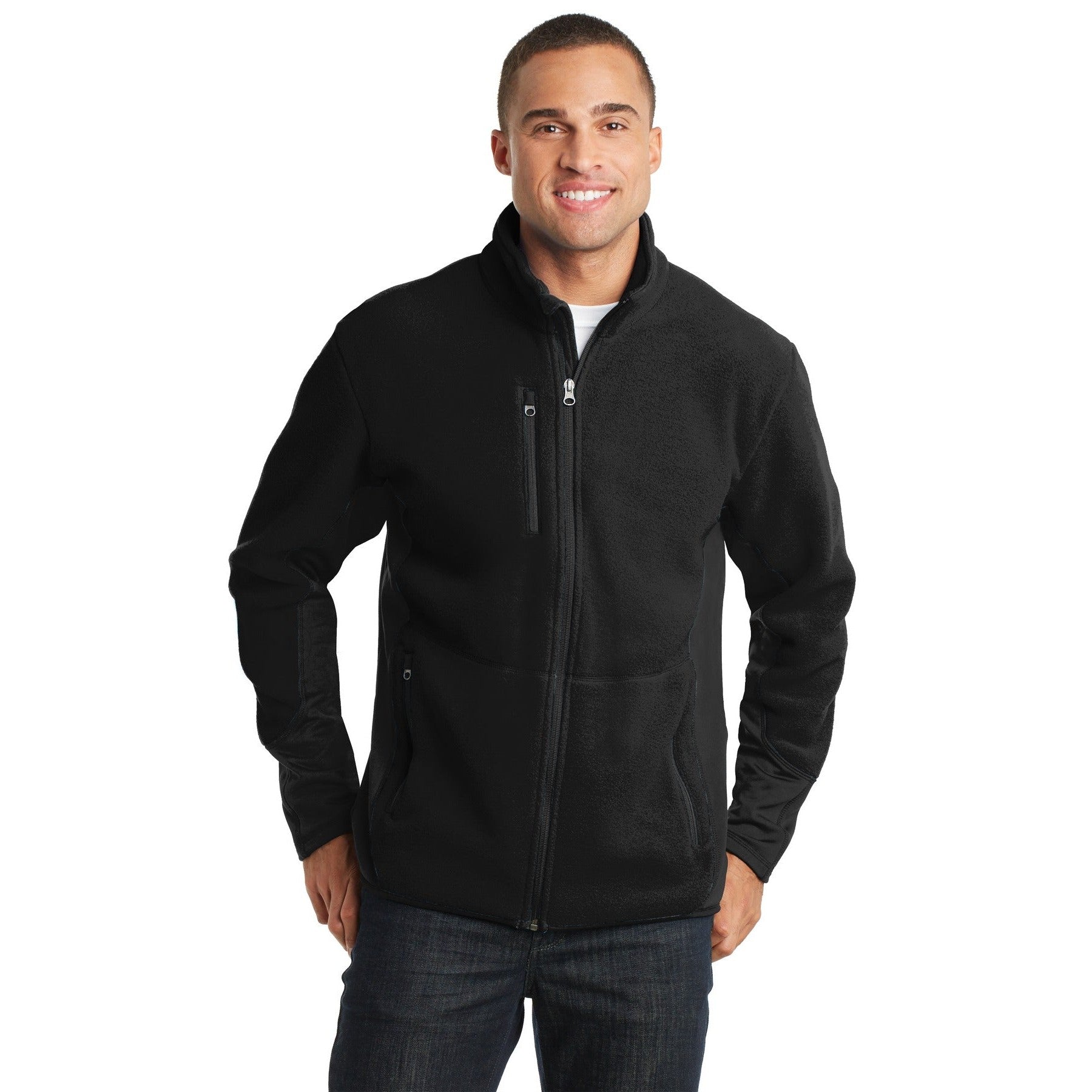 Port Authority-Port Authority® R-Tek® Pro Fleece Full-Zip Jacket. F227-MedTech-1