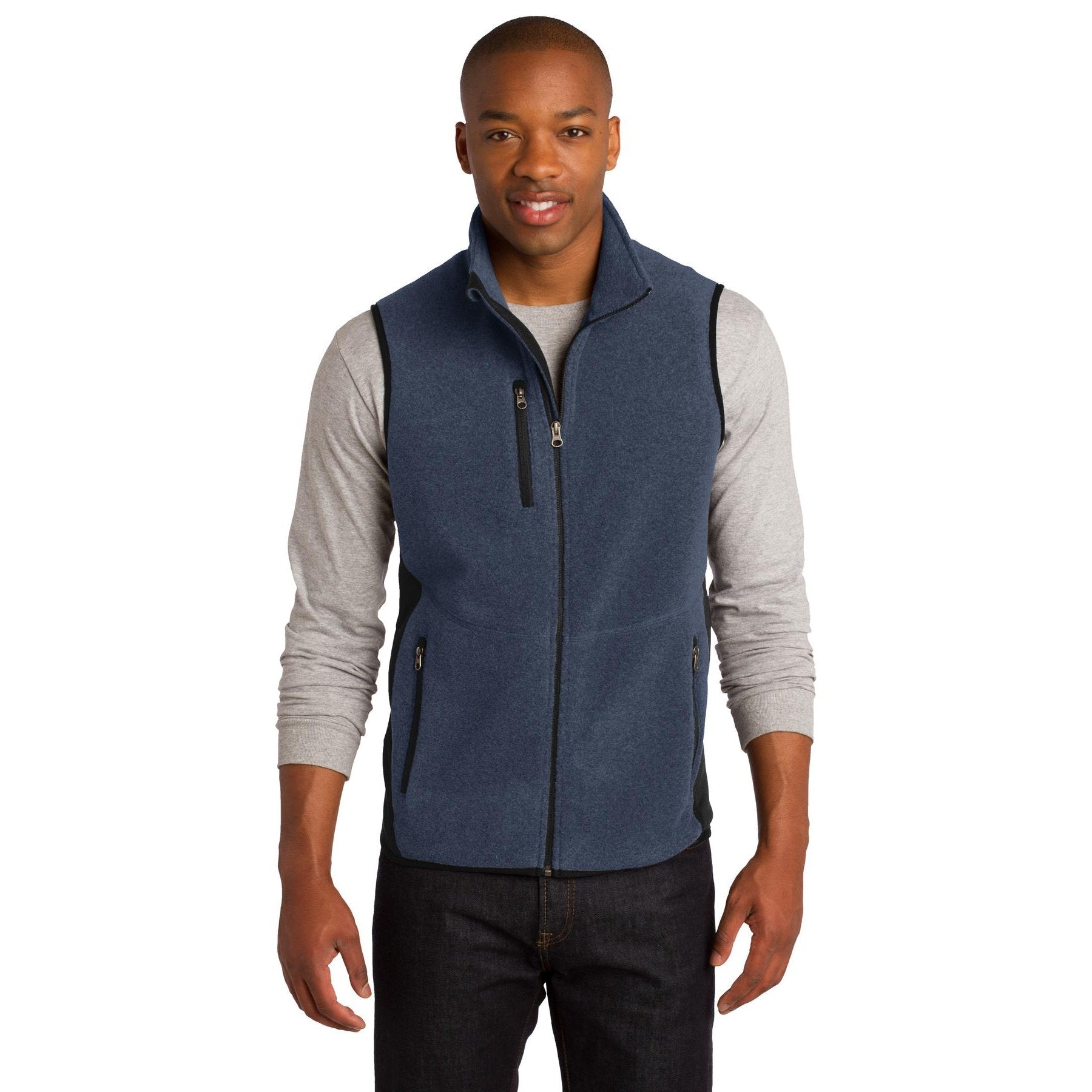 Port Authority-Port Authority® R-Tek® Pro Fleece Full-Zip Vest. F228-MedTech-3