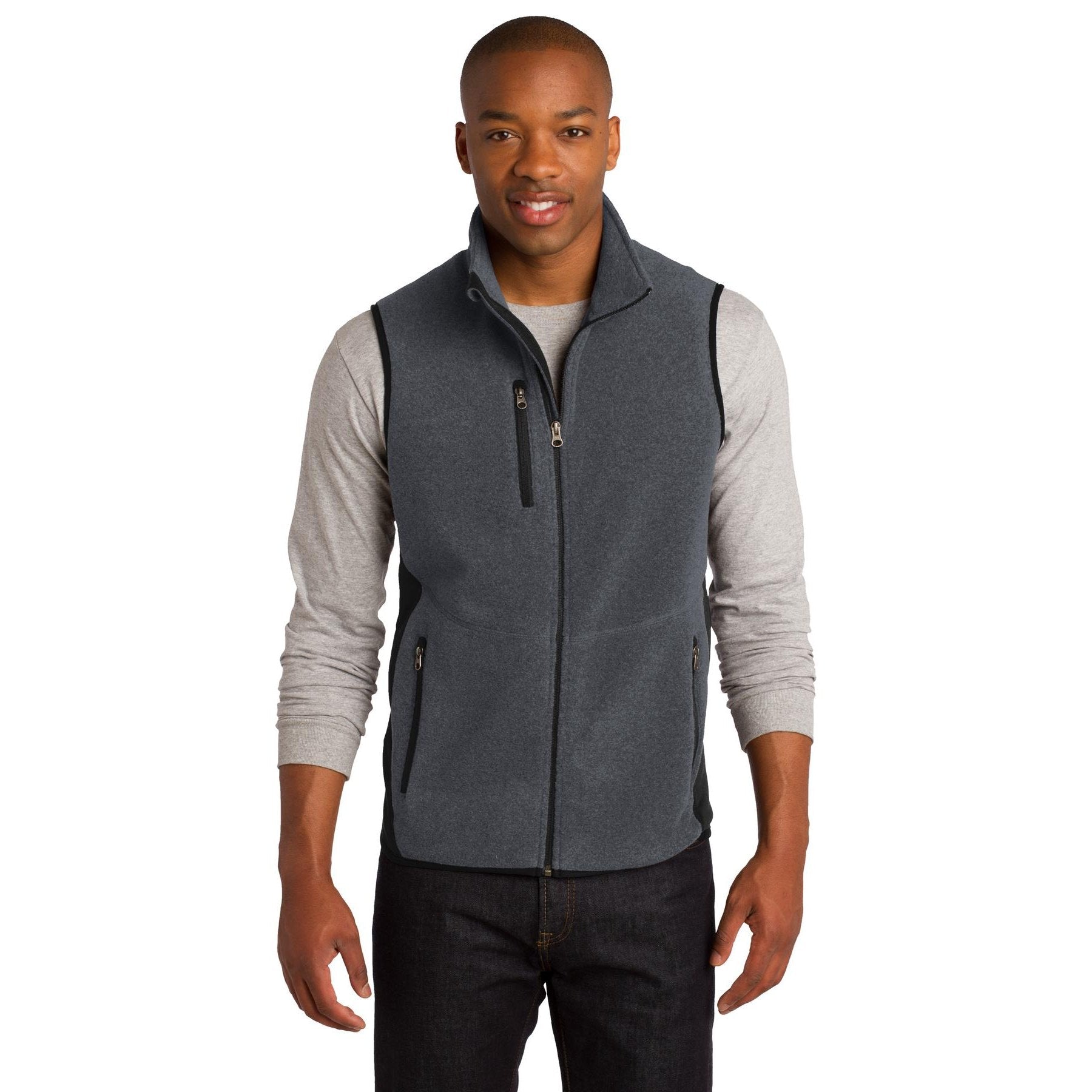 Port Authority-Port Authority® R-Tek® Pro Fleece Full-Zip Vest. F228-MedTech-2