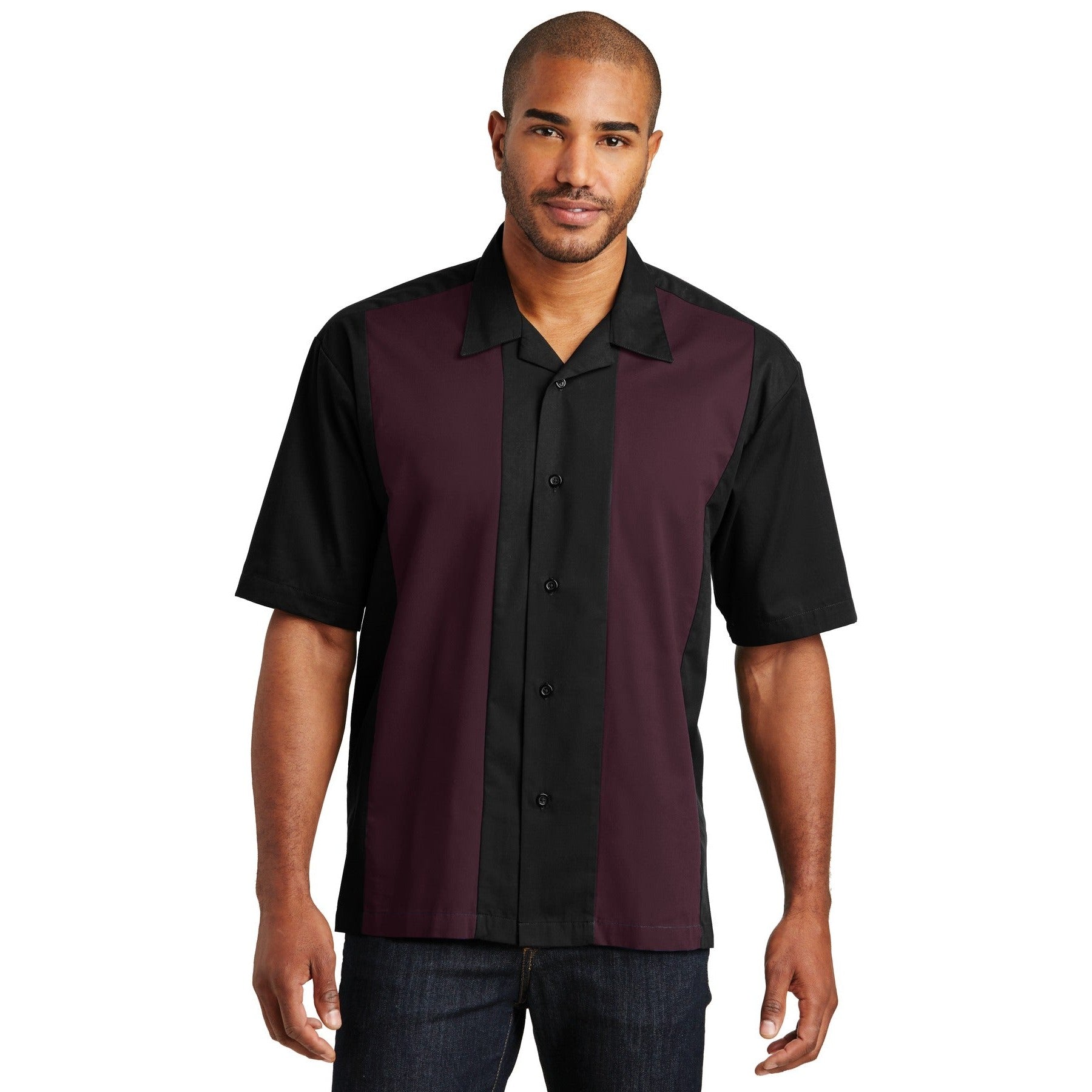 Port Authority-Port Authority® Retro Camp Shirt. S300-MedTech-1