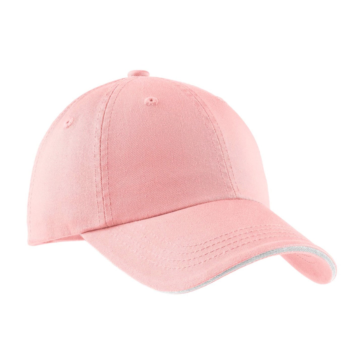 Port Authority-Port Authority® Sandwich Bill Cap with Striped Closure. C830-MedTech-9