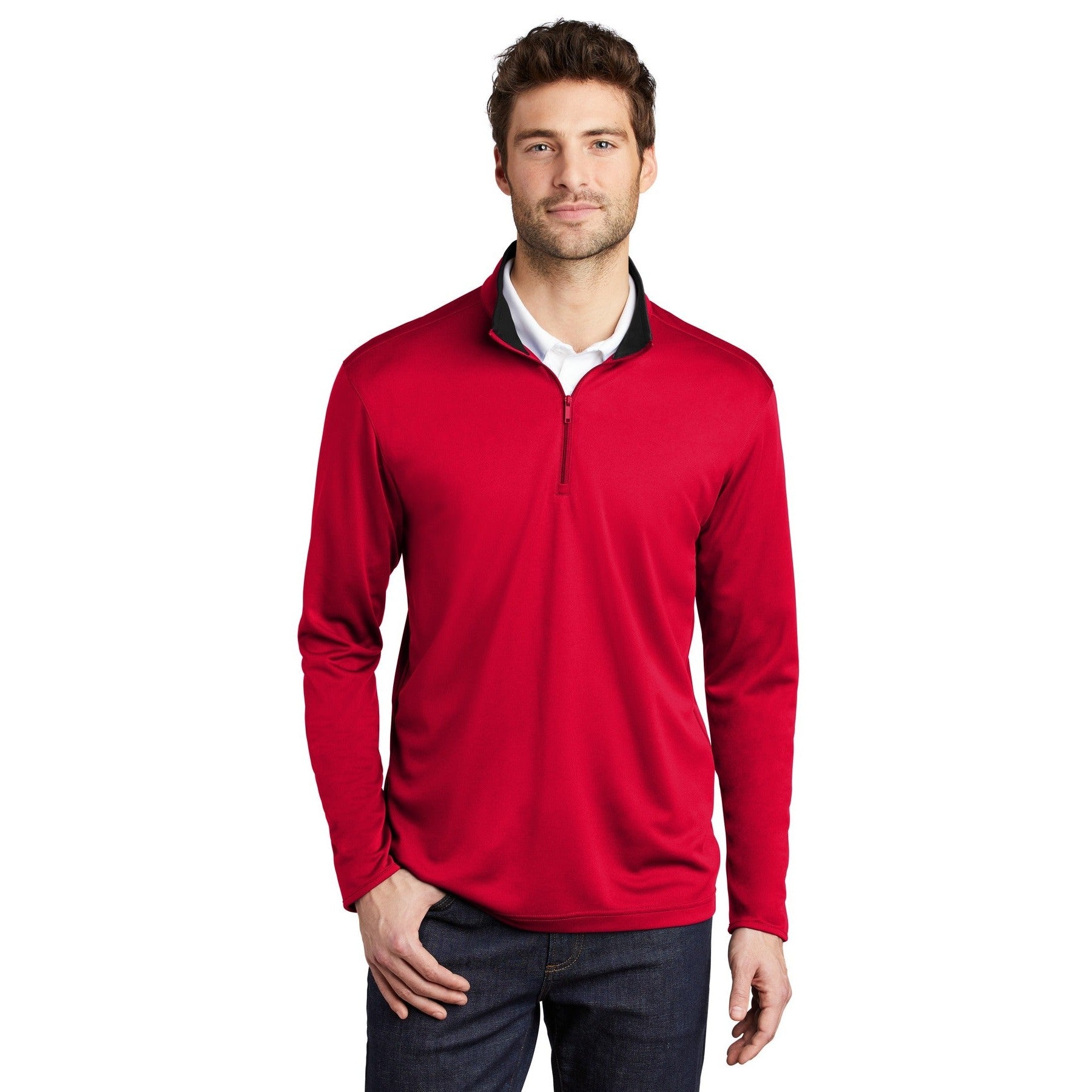 Port Authority-Port Authority ® Silk Touch ™ Performance 1/4-Zip K584-MedTech-3